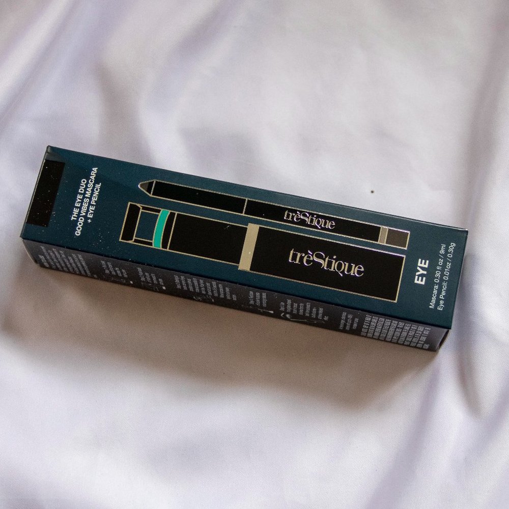 Trestique Eye Duo Good Vibes Mascara + Eye Pencil - Black-NIB